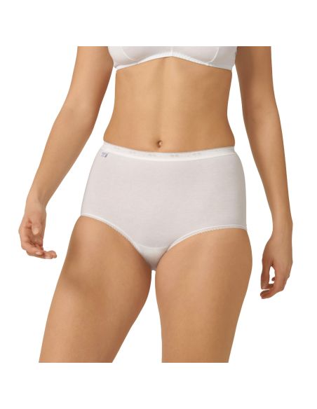 Sloggi Dames Basic Maxi Slip White