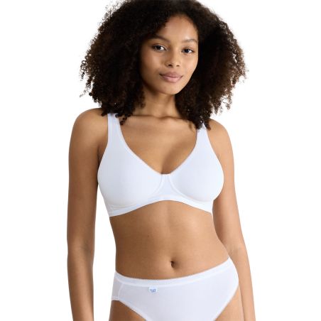 Sloggi Dames Basic Soft Bra White