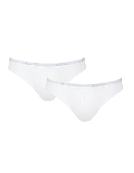 Sloggi Men Basic Mini 2Pack White