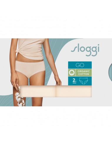 Sloggi Midi 2 Pack - Fresh Powder